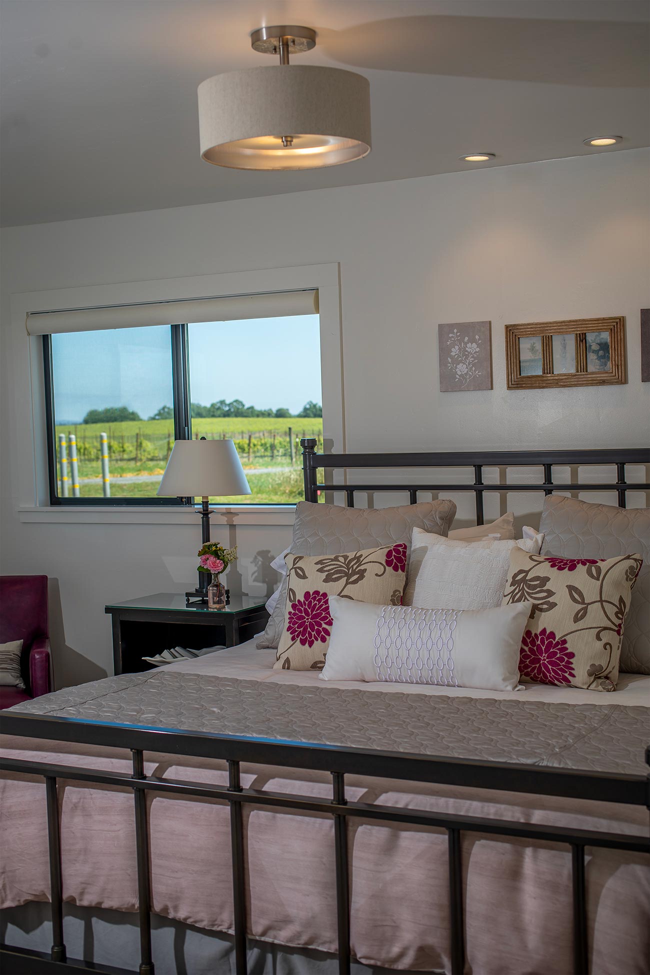 Vertical-Shot—First-Bedroom-with-Attached-Private-Bathroom,-Pinot-Cottage,-Benovia-2